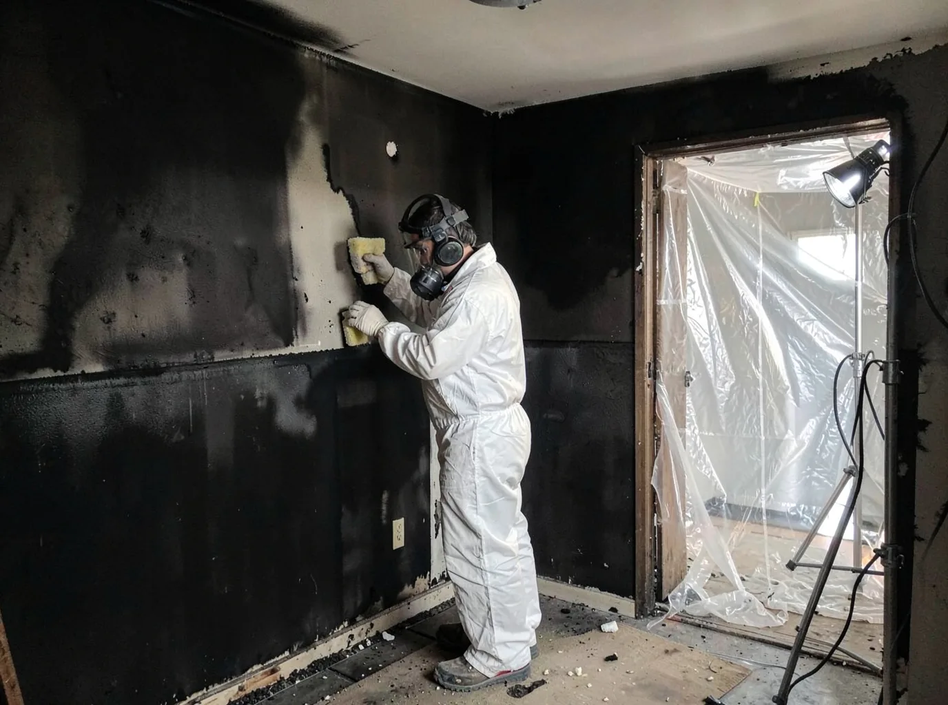 Fire Damage Restoration company in Lehigh, IA